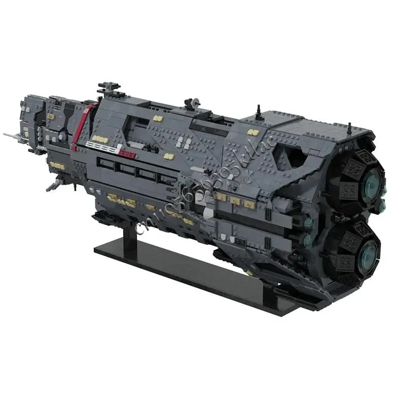 Nouveau 5432 pièces jeu de film spatial série Halo UNSC pilier automne C-709 modèle de navire de guerre bricolage idées créatives enfant jouet assemblage Puzzle cadeau