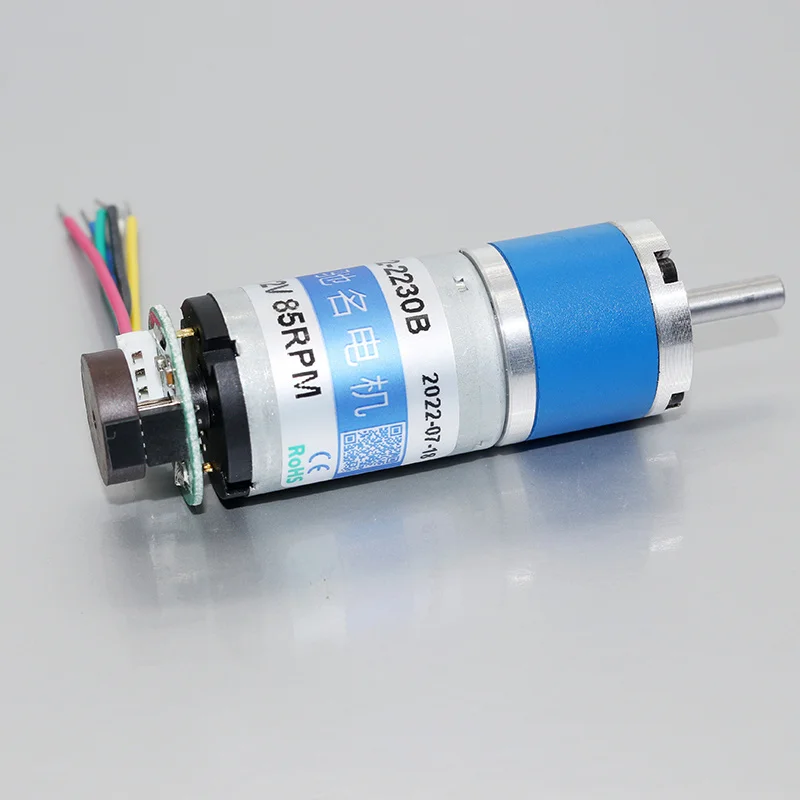 CM22-2230B Miniature 22mm Planetary Reducer Motor With Encoder 12V24V DC Gear Motor