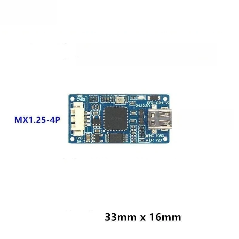 1080P CVBS to HDMI Converter Module Analog Signal to HD HDMI Output Support PAL NTSC Format