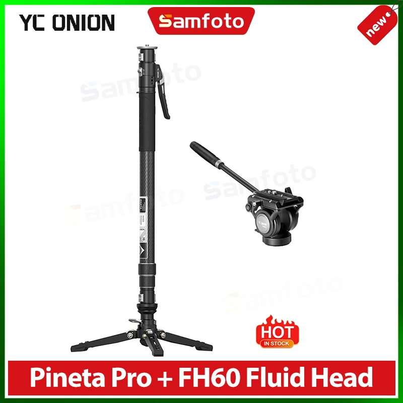 YC ONION PINETA Pro Monopod One-Button stretch carbon fiber quick