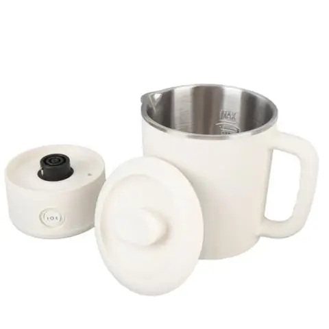 Portable Electric Kettle Travel Kettle Mini Electric Kettle 600ml 600W Fast Heating Stainless Steel with Intelligent Temperatur