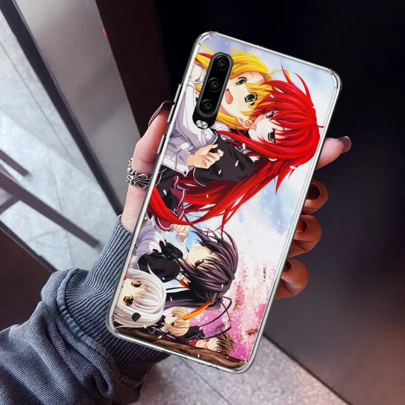 High School Dxd Phone Case For Huawei P30 Lite P40 P20 P10 P50 Mate 10 20 30 40 Pro Art Pattern Soft TPU Back Cover