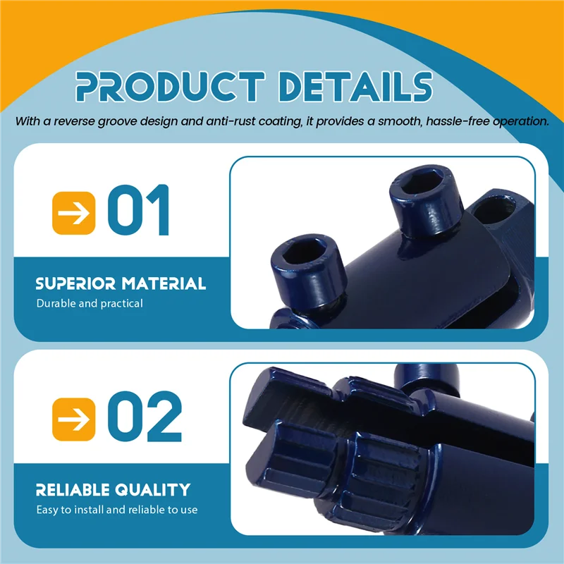 

ABZV-2Set Broken Threads Pipe Thread Extractor For 1/2-3/4-1Inch DN15/20/25 Pipes Thread Removal Tool For Broken Threads