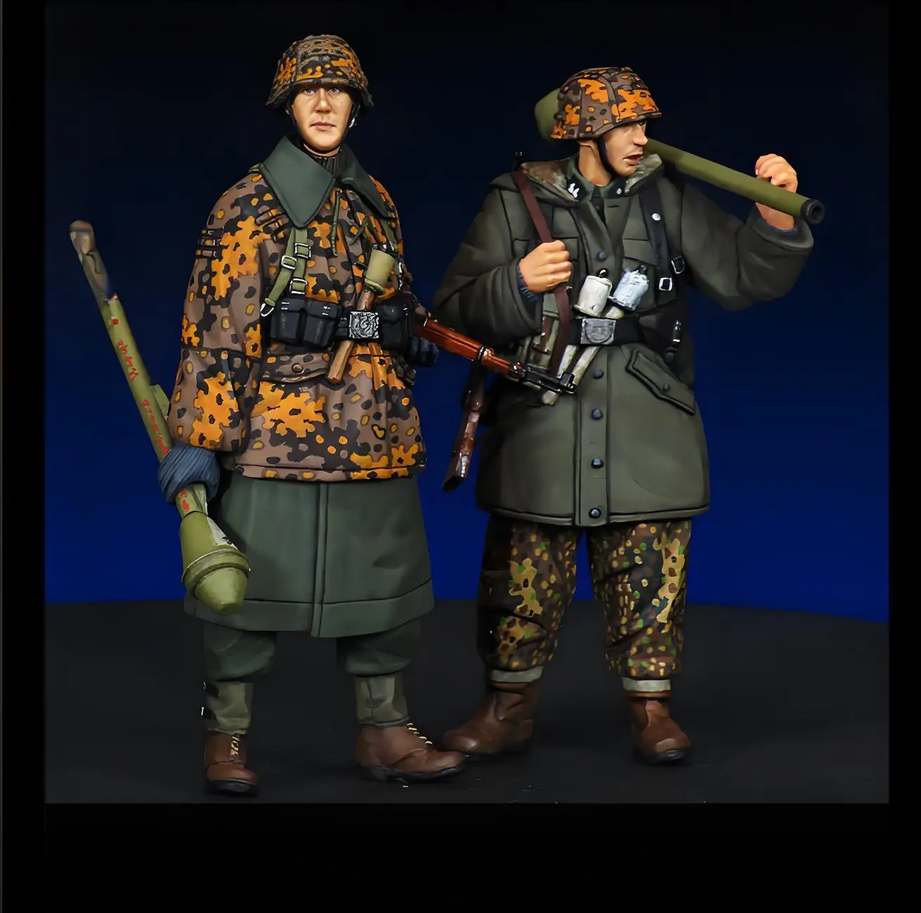 1/35 Soldaat Hars Model Militaire Thema 'S Duitse Teken Gk-2 Figuur, Ongemonteerde En Ongeverfde Kit