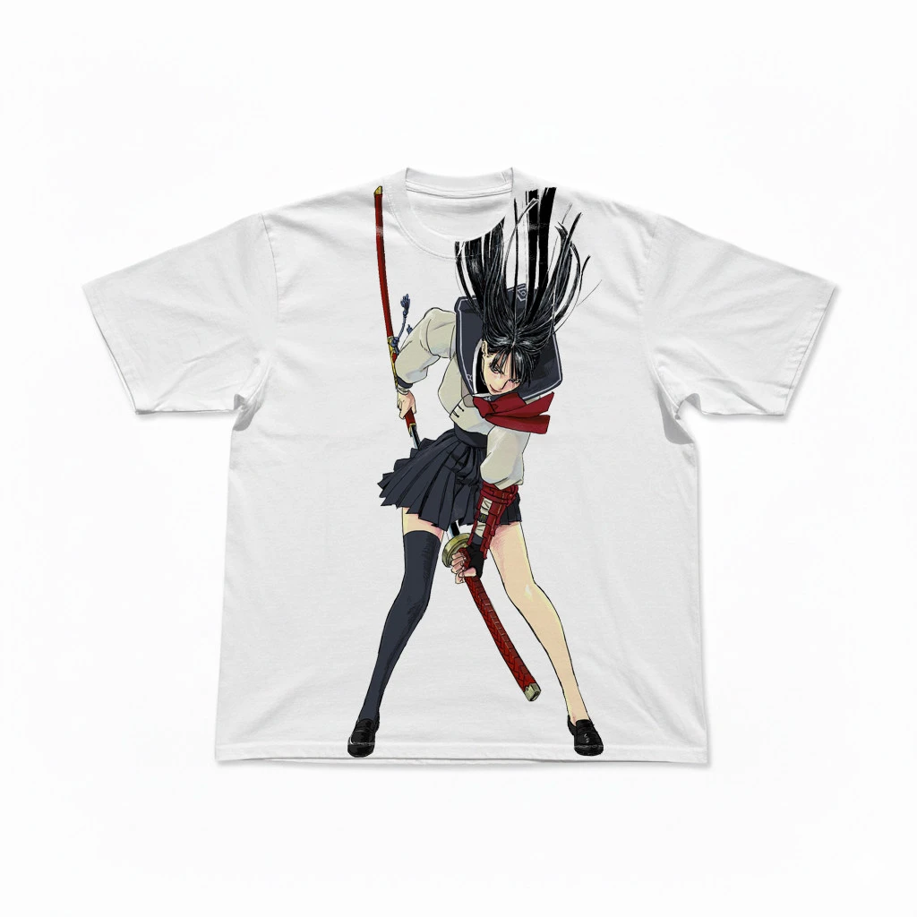 New Summer Anime Bleach Ichigo Kurosaki Graphic Cotton T-shirt Unisex Short Sleeve Fashion Brand Tee Luxury Casual Vintage Tees