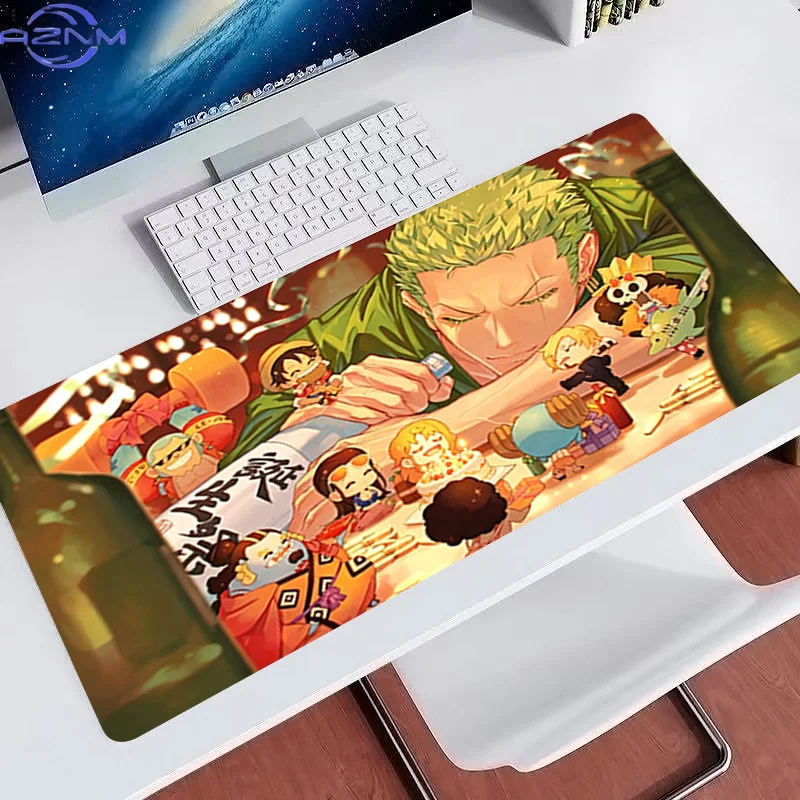 Hot Mouse Pad O-one P-piece Anime Desk Mat Laptop Accessories Large Gaming Keyboard Pad Office Mousepad Non-Slip Gamer Mouse Mat