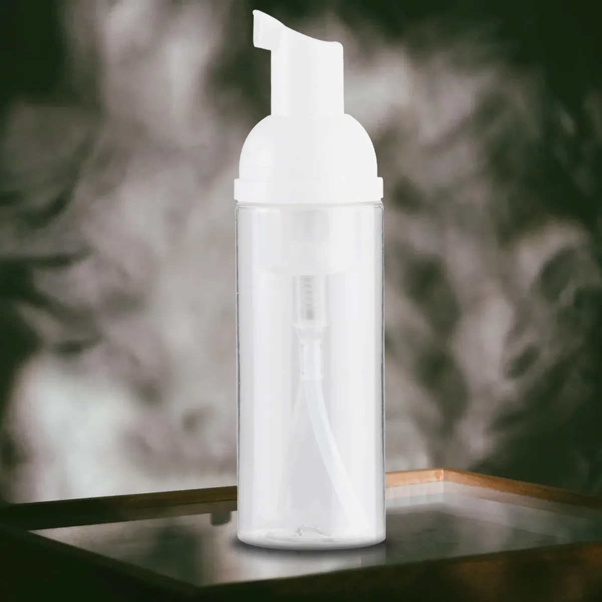 

4 шт. портативные прозрачные бутылки с помпой, 50 мл, многоразовые дозаторы для пены, дорожные контейнеры, герметичные пластиковые пакеты для душа