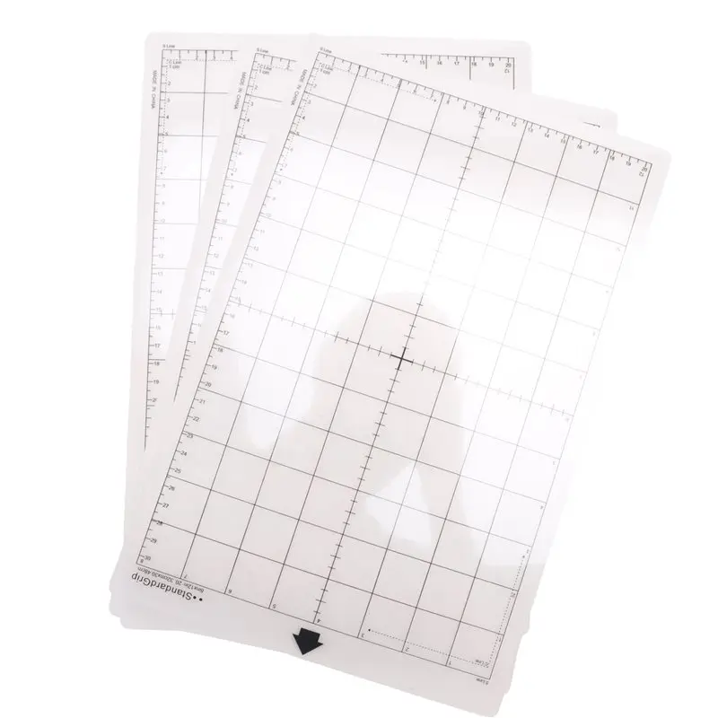 Cutting Mats For Silhouette Portrait(3 Pack) 12X8in Cutting Mats Replacement For Silhouette Cameo Accessories view 2