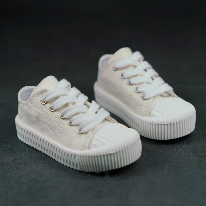 BJD doll shoes for 1-3 1-4 1-6 size canvas student casual shoes biscuit shoes doll accessories