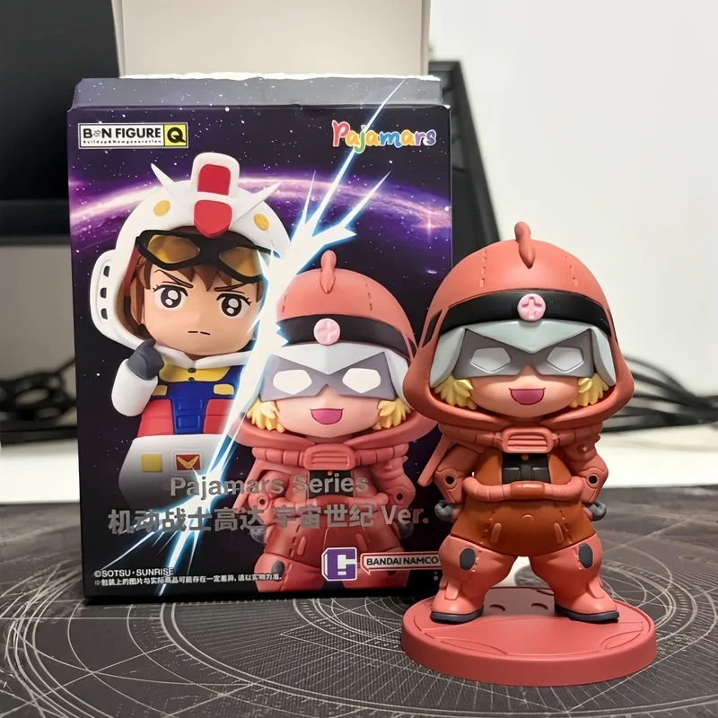 Bandai Original En Stock BNFIGURE Q Gaoda Universe Century Personaje Traje de Pijama Muñeca Edición Segunda Versión Q Caja Sorpresa