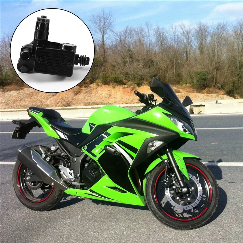 ABXN-دراجة نارية الفرامل مضخة الجسم الجبهة الفرامل أسطوانة رئيسية لكاواساكي نينجا 300 250 /R /SL Z125 Z250 Z250SL Z300 KLX250/S #4