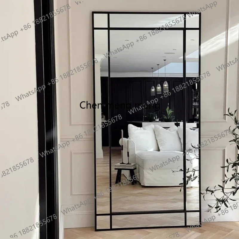 

Square Garden Mirror Art Star Full Body Girls Modern Aesthetic Mirror Funky Luxury Big Bathroom Shower Espelhos Home Decorations