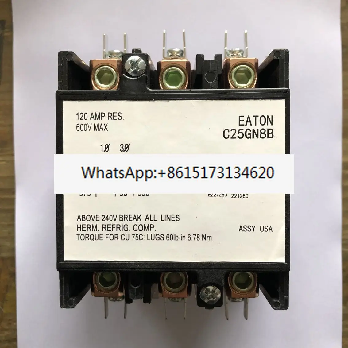 C25GNY8 C25GNY8B HPR130XD موصل البلازما 003139 003249MAXPro200 AC120V لفائف 50/60 هرتز #1