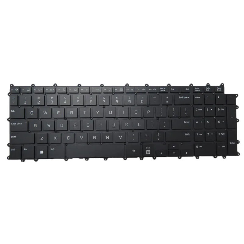 Backlit Keyboard For LG 17Z90Q 17ZD90Q 17Z90Q-G 17Z90Q-K 17Z90Q-R English US Black White New