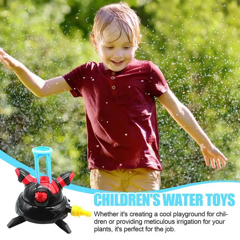 

3 Arm Rotary Sprinkler Automatic Garden Lawn Water Sprinklers Yard Watering Irrigation Tool For Home Whirling Kids Water Toys