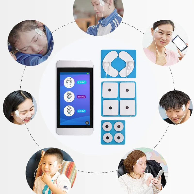 Medium frequency eye myopia therapeutic instrument:physiotherapy for correction of amblyopia, astigmatism, and naked vision