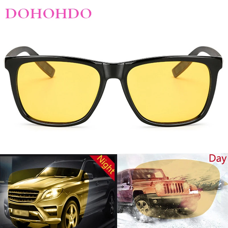 الاستقطاب مكبرة الرجال النساء ريترو العلامة التجارية الجديدة مصمم نظارات شمسية موضة المضادة للوهج القيادة نظارات الرؤية الليلية للجنسين UV400 #3