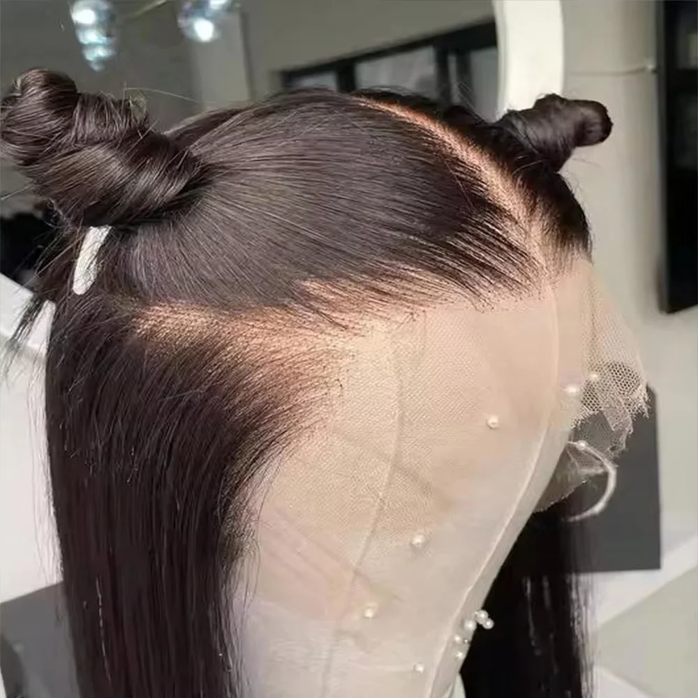 250 Density Wear And Go 5x5 Glueless Wigs Straight Transparent Lace Front Wigs For Women Straight 13x4 13x6 Lace Frontal Wigs Human Hair Pre Plucked Natural Hairline Brazilian On Sale
