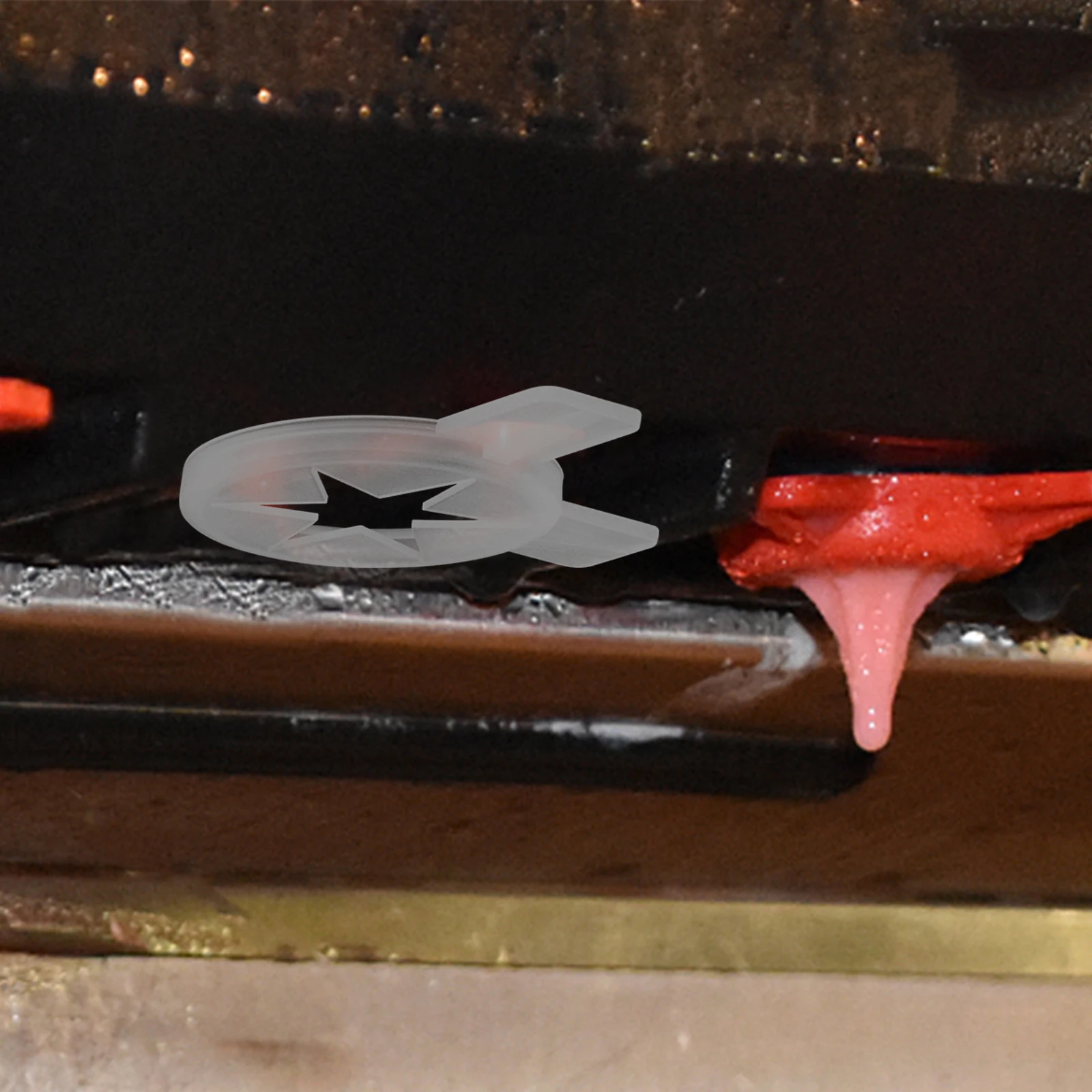 

1pcs 29Mm White Ice Cream Machine Nozzle Cap Plastic Modeling Tip Accessories Lid Fitting Parts Star Shaping Cookie