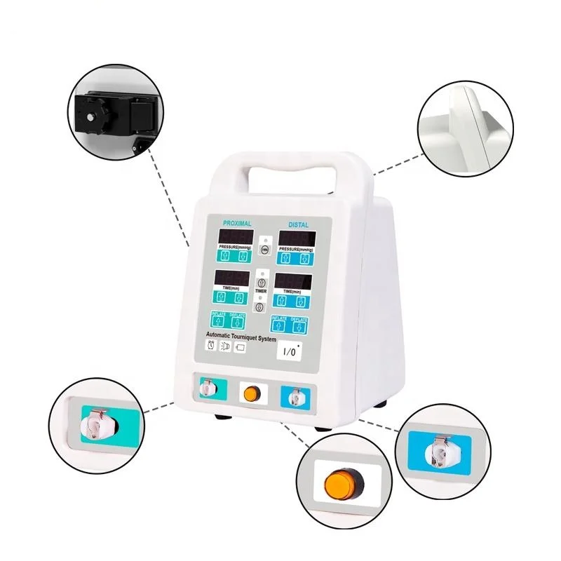 Factory Supply Double Channel Tourniquet Cuff Instrument Set Electric Automatic Pneumatic Tourniquet Basis Surgical Instruments