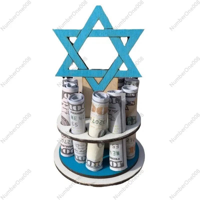 

Подарочный кошелек на Хануку, деревянные поделки, рождественский кошелек, рождественский подарок, маленькие подарки