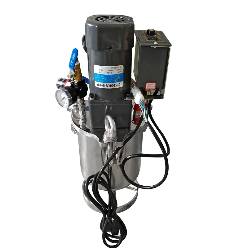 

Customizable 2L 304 Stainless Steel Barrel Electric Mixer Air Pressure Storage Tank for Vessels Storage