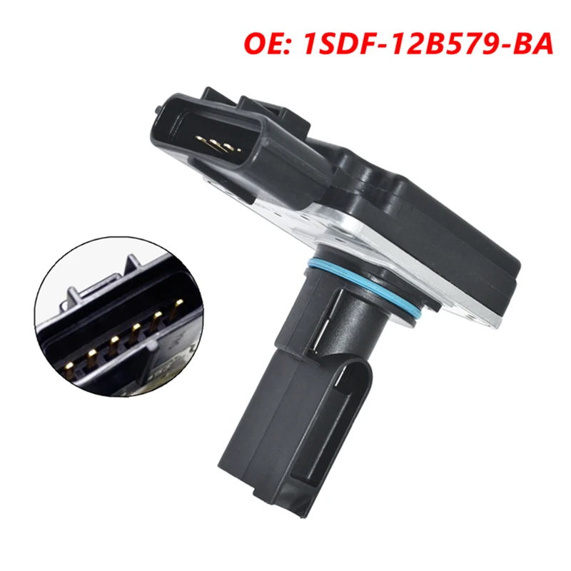 1SDF-12B579-BA Mass Air Flow Meter Sensor MAF For Ford Focus 2.0L Mondeo 2.5L 1SDZ-12B579-BA