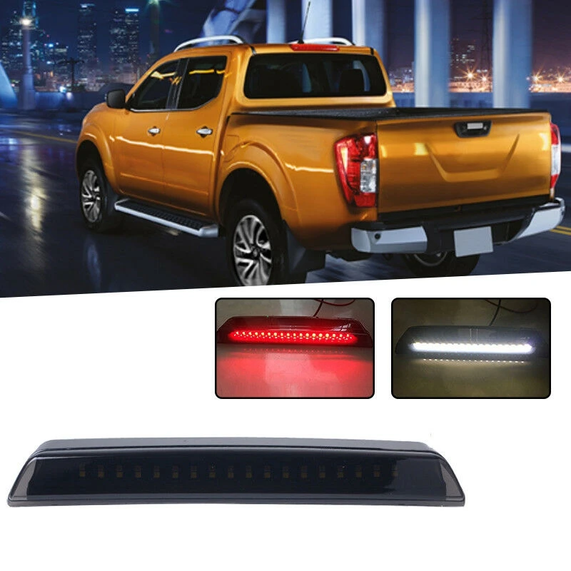 Car 3Rd Brake Light LED Rear Taillights Stop Lamp For 2004-2016 NISSAN FRONTIER Pickup Black Shell 26590EA800