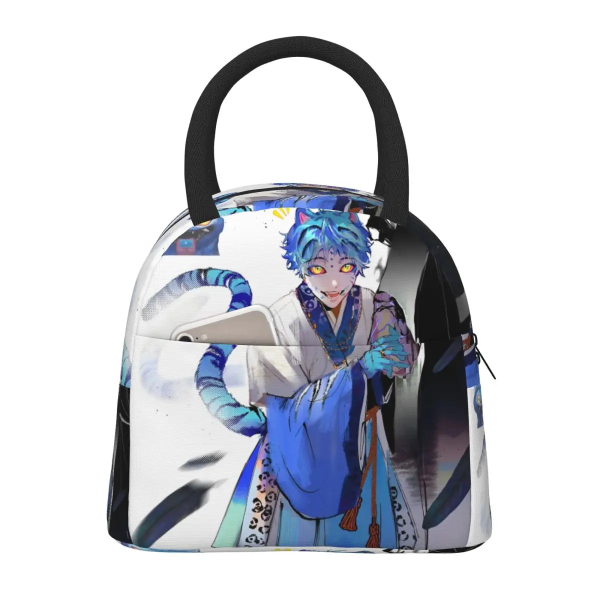

Kpop Demon Hunters Huntrix Accessories Insulated Lunch Tote Bag For Work Storage Food Boxes Reusable Thermal Cooler Lunch Box