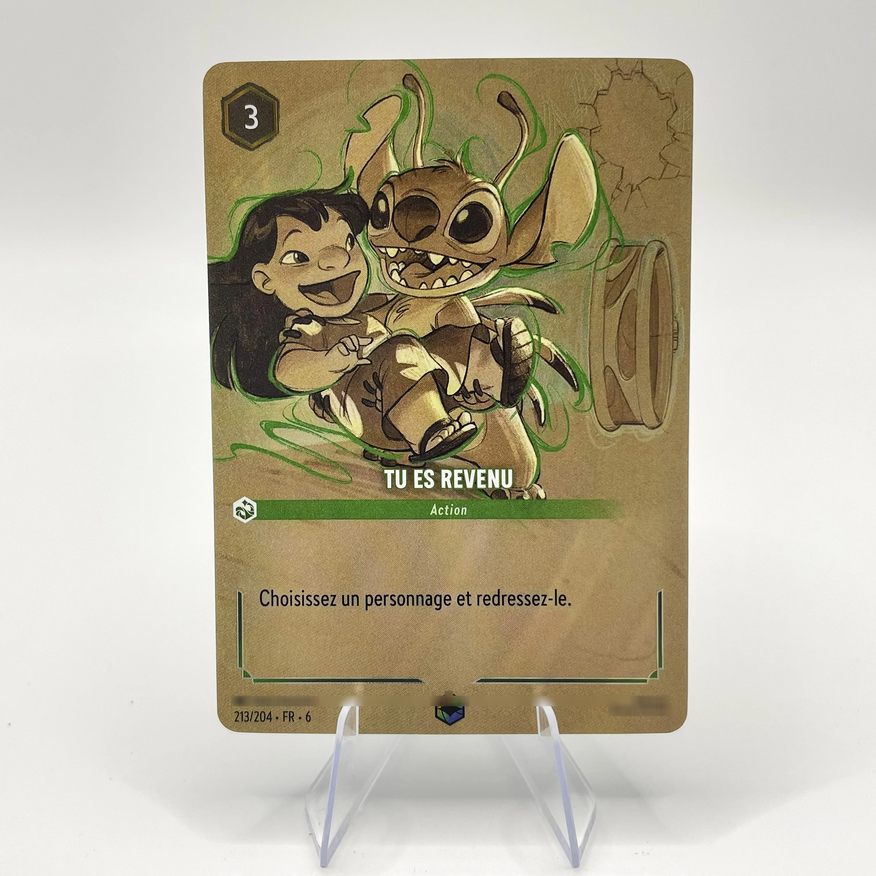 PROXY Lorcana Rozdział 6 Francuskie Karty Folii Dalsy TIC ET TAC Tiana Tigrou Basil Baymax Yama Karty Kolekcjonerskie do Gry TCG