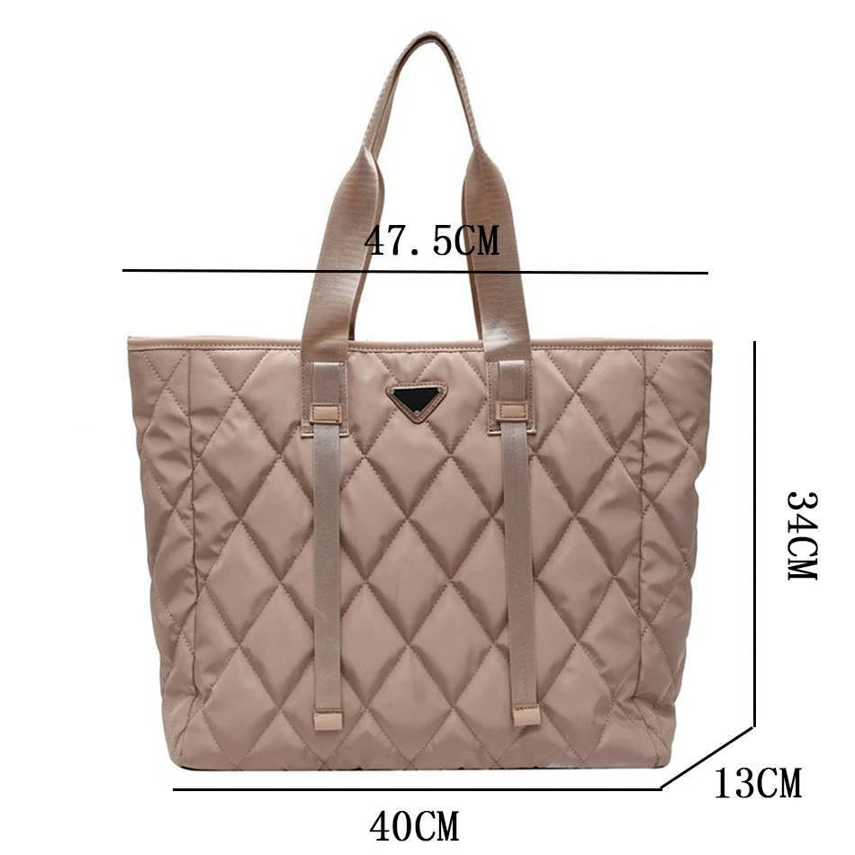 Marken designer Damen Einkaufstaschen 2023 Herbst Winter neue Damen Umhängetasche hochwertige Nylon Handtaschen große Kapazität Einkaufstasche