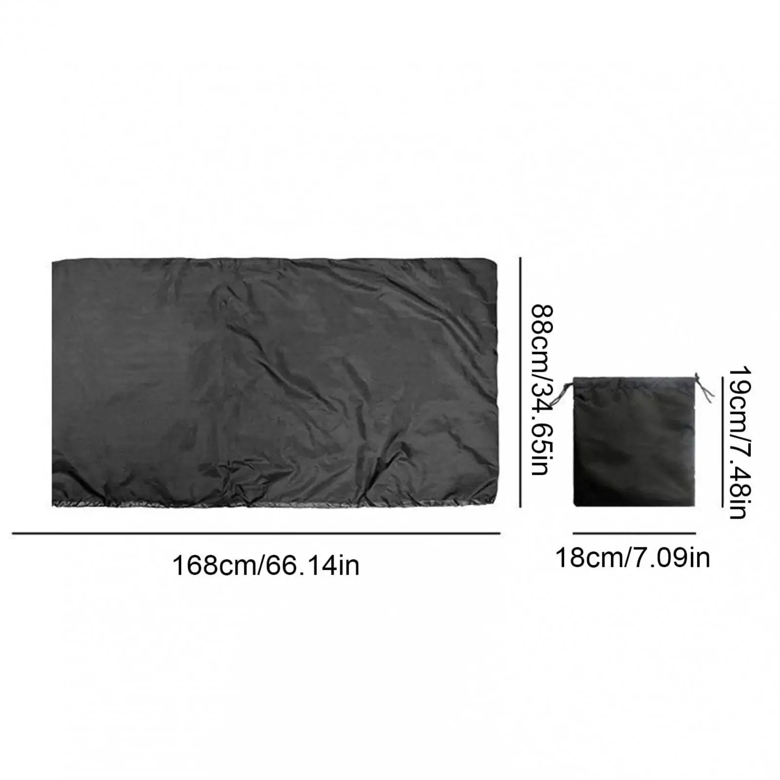 

Folding Bike Carry Case with Fixing Straps Portable Bikepacking Bag for High Speed Rail Transport