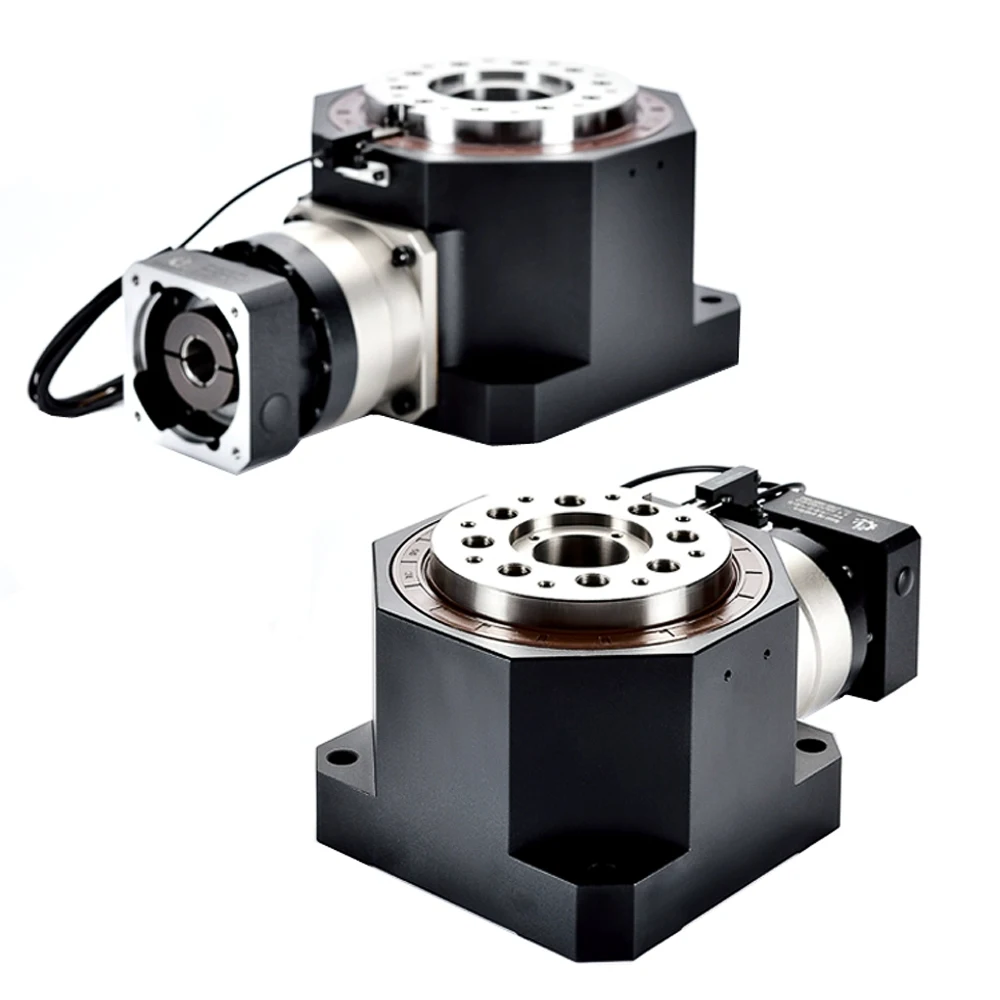 Heavy Load  Hollow Rotating Platform Replaces DD Motor Cam Divider For Nema 23 34 42 Stepper Motor 60 80 110 130mm Servo Motor