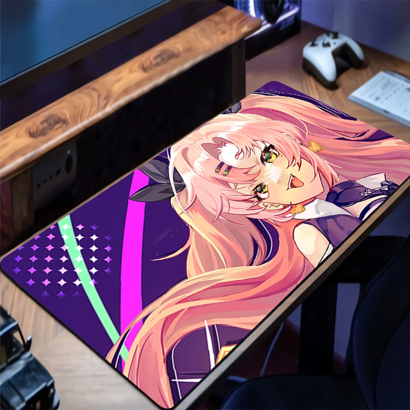 

Gaming Z-zenless Zone Zero Nicole Demara Mousepads Mouse Mat High-Quality Big Desk Mats Non-Slip Rubber Mouse Pad Keyboard Pad