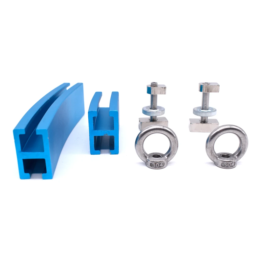 Aluminum Alloy Arc Dent Puller Car Body Paintless Dent Repair Tool PDR Curve Pulling Kit 2
