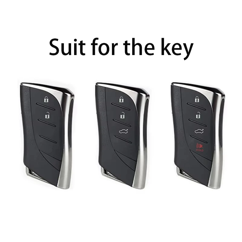 Transparent Black Soft TPU for Lexus RX 300 330 350 400h ES GS RX LX GS GX NX Is 250 200 LX470 570 GX460 Car Key Case Cover Fob