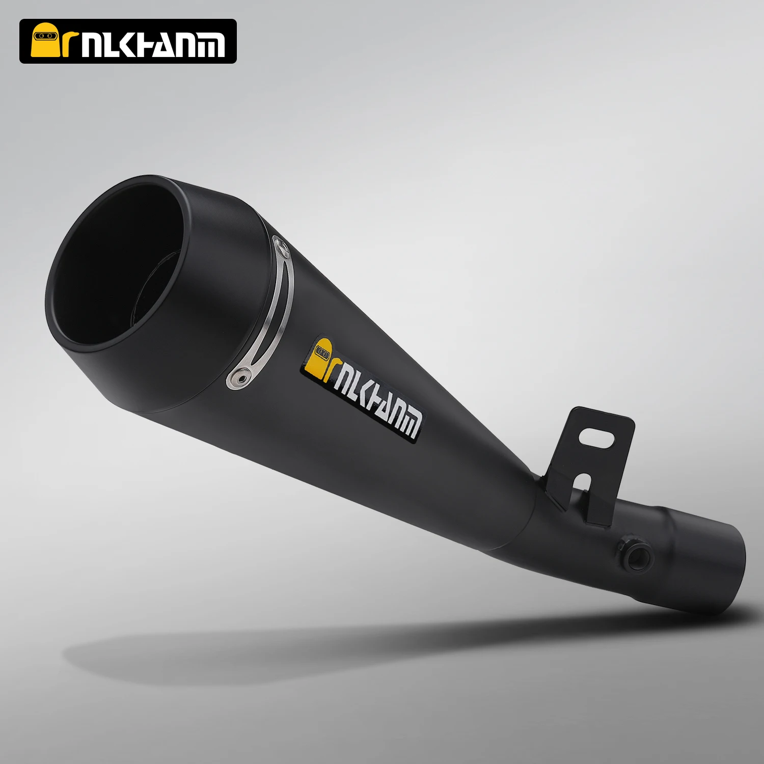 

ZX6R motorcycle exhaust system mid link modification with NlkHanm M4 escape muffler for Kawasaki ZX6R ZX-6R 2024 2025