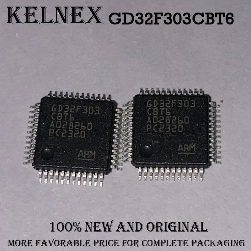 5PCS GD32F303CBT6 GD32F303RCT6 GD32F303RET6 GD32F303CCT6 GD32F303VET6 GD32F303RGT6 CGT6 ZET6 VGT6 VCT6 CET6 ZKT6 ZGT6 VBT6 RBT6