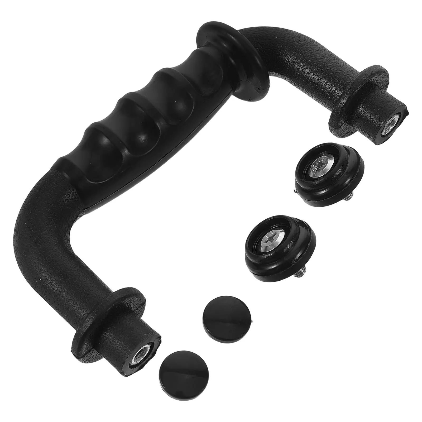 Shield Accessories Guard Handle  Non-Slip Grip For Protective Guard Shields Back Replacement Grip Handheld Black Facility Spare