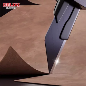 ELECTRICAL FALL, Steel Blade, can replace and retractable, sharp paper cut, fabric, wood, rubber, plastic, SK5 10 Main Sales Electric Knife - №4