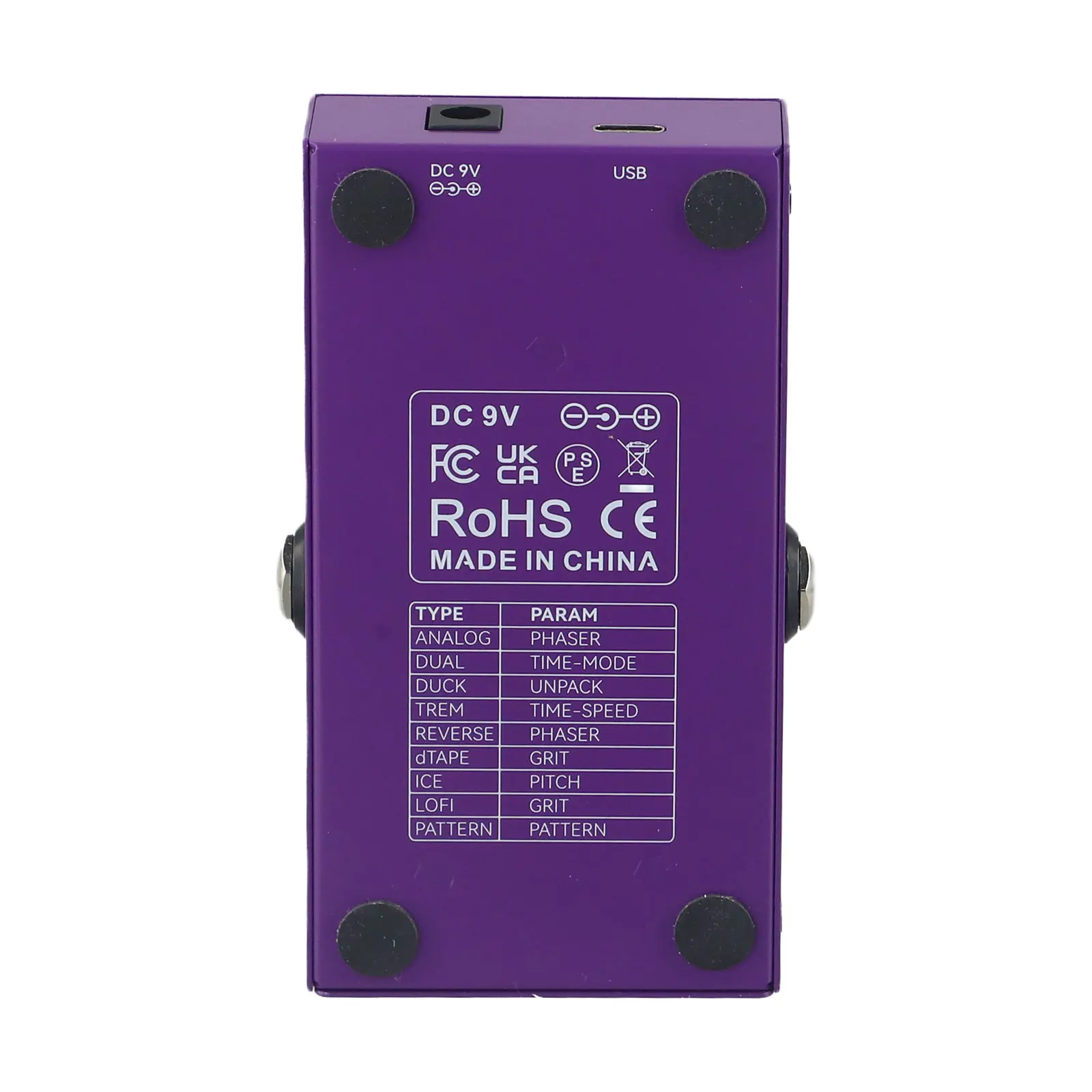 

3000ms Delay Time Delay Effects Pedal Psychedelic Timbre Deep Timbre Dynamic Response Long Delay Time For Guitar Playing