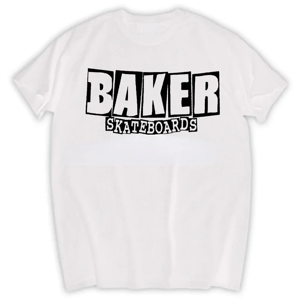 Summer Men TShirt Roupas Masculinas Fashion Man TShirt Baker Skateboards Logo Graphic Harajuku Hipster Tshirts clothing harajuku