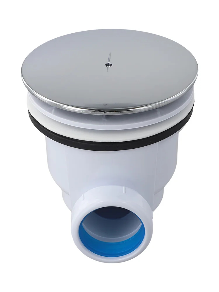 Shower Tray Waste Trap Designed for Fast Flow of 32 Litres per Minute and Easy Cleaning Compatible with UK Shower Trays