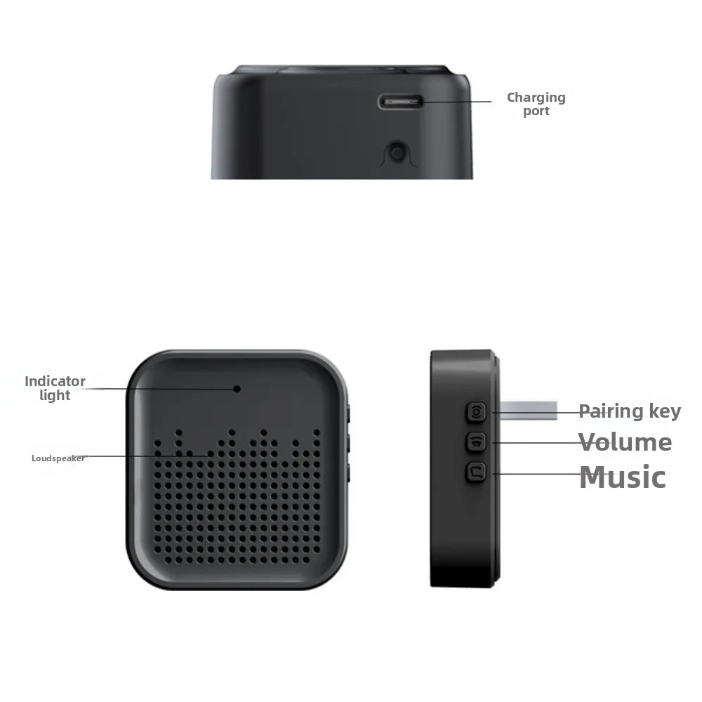 

Электронный беспроводной умный дверной звонок «кошачий глаз», кольцо ночного видения, визуальный домофон, дверной звонок, HD-видео в реальном времени
