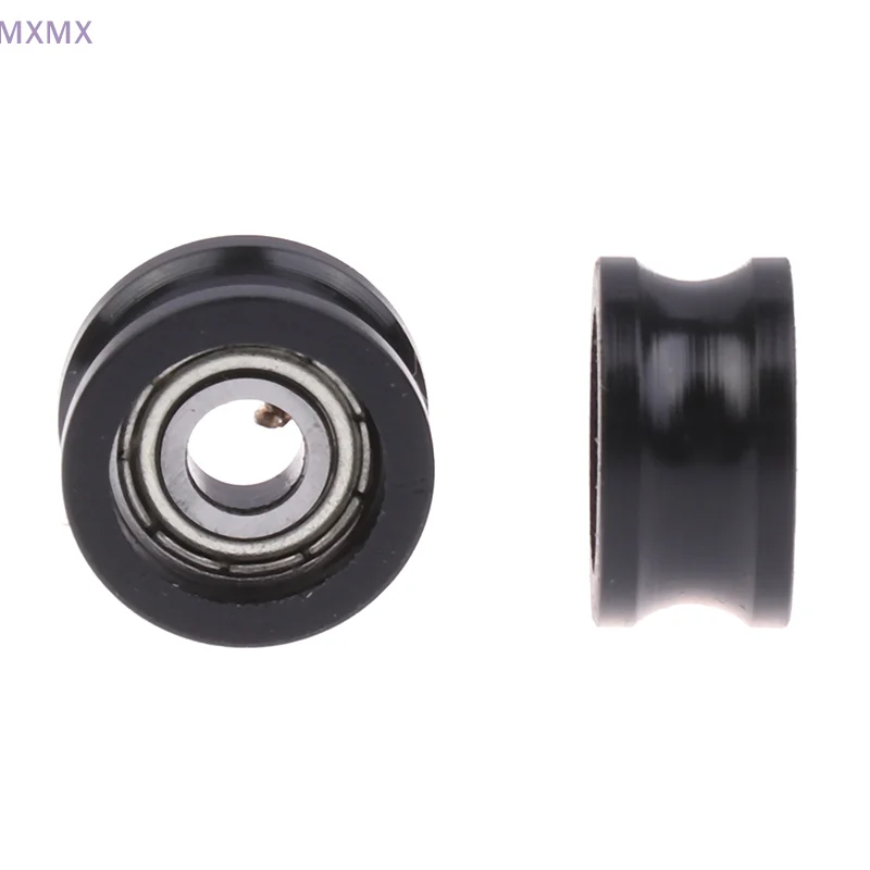 1 rodillo de rodamiento recubierto de goma tipo U 695, R5 * 16*8,5mm, funcionamiento silencioso