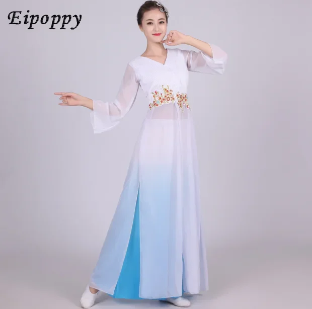 New Chorus Performance Costumes Dresses Ethnic Dance Costumes Stage Dressing Classical Modern Dance Dance Dresses