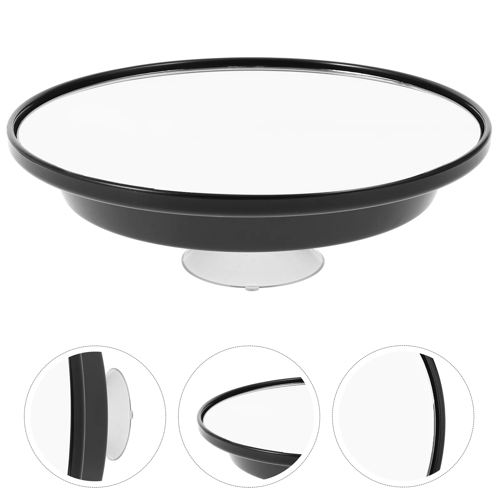 

Delicate Portable Makeup Mirror Compact Design Suction Cup Magnifying Mirror for Women Girls Bathroom Bedroom Travel Supply