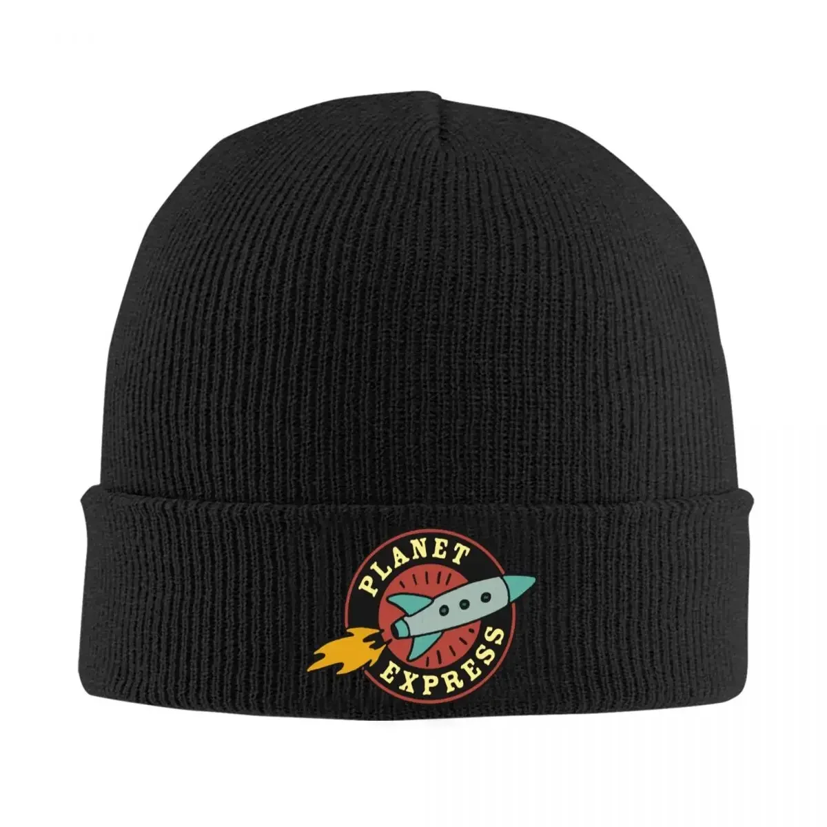 Planet Express Logo Knitted Bonnet Caps 100% Cotton Fashion Keep Warm Hats