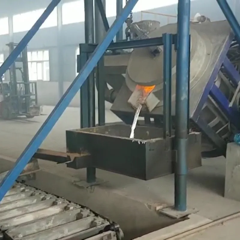 

100Kg 250Kg 500Kg 1T IGBT Hine Scrap Cans Electric Induction Smelting Melting Aluminum Furnace