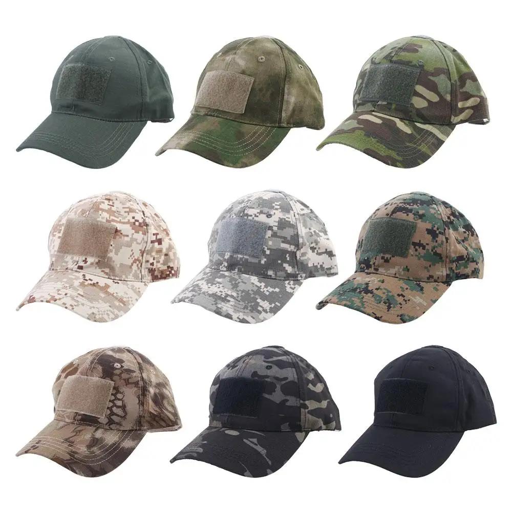 

Cycling Caps For Men Sport UV Protection Baseball Cap Python-patterned Camouflage Hat Army Camo